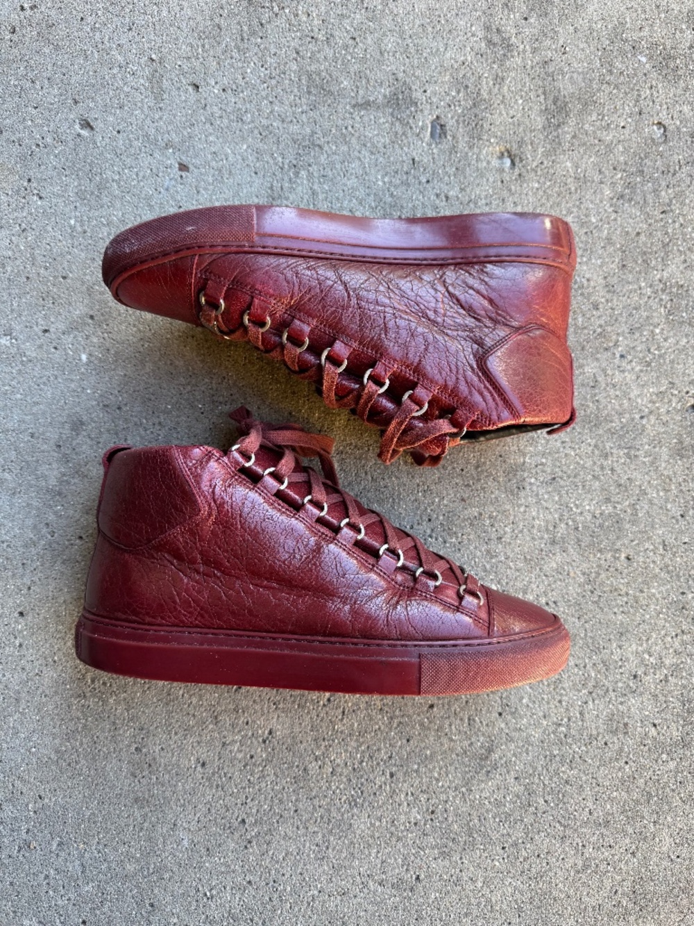 authentic balenciaga arena high
